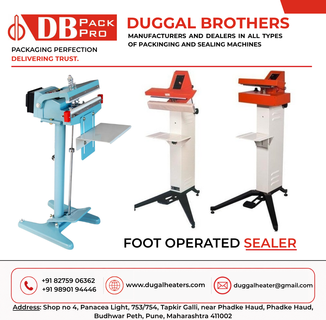 Foot Operated Sealing Machines Pune